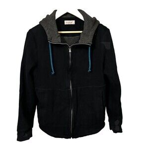 Bluetail Logo Vintage Women's XL 62% Cotton 38% Nylon Lined Hooded Jacket